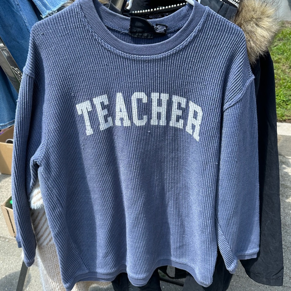 TEACHER Varsity Sweatshirt